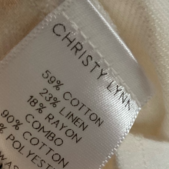 Christy Lynn Madeline play suit, Ivory, Large - Picture 7 of 15